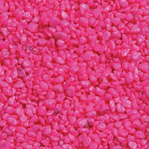 Akvarie grus neon pink 1kg