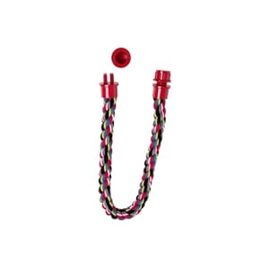 Fugl Sittepinne Bomull Twister 66cm 18mm