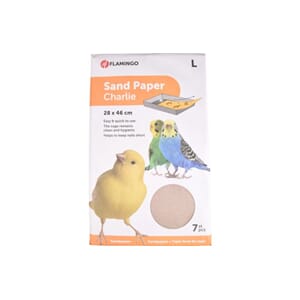 Fuglesandpapir 28x46cm 7stk Large
