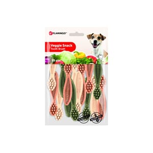 Veggie toothbrush 7,5cm 15pk mix