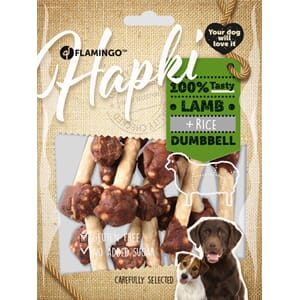 Hapki Lamb & Rice Dumbell 150gr