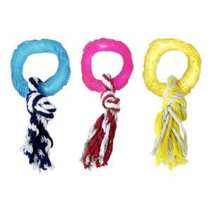 TPR Ring with rope 8cm