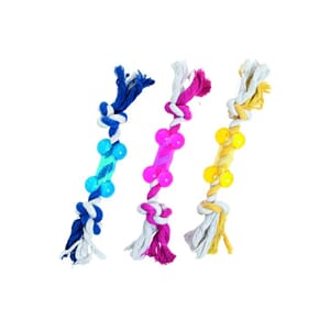 TPR missy bone with rope 9cm