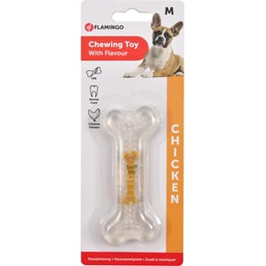 TPR Bone Transpa Chicken smak 12cm