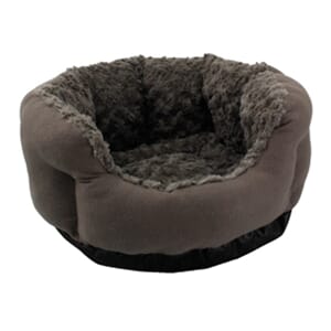 Seng+teppe cuddly octangonal grey 45x23x8cm