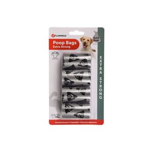 Poop bags extra strong silver 4x15pk