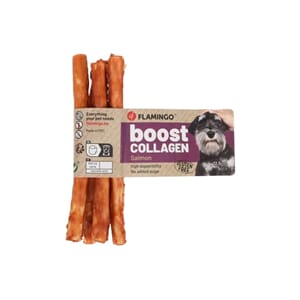 Boost Sticks med Collagen & Laks 12,5cm 5stk
