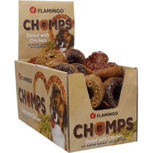 Chomps Donut m/ Chicken 100gr 24stk i display