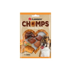 Chomps Chicken Cube 7stk 90g