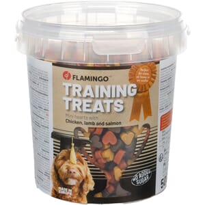 Training Snacks Mini Hrart Mix 500gr bøtte