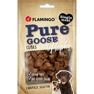 Hapki Pure Goose small blocks 85gr gås mono protein