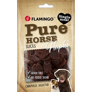 Hapki Pure Horse slices 85gr hest mono protein