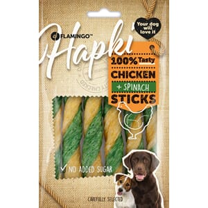 Hapki Stick With Chicken & Spinach 85g