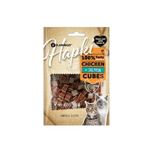 Hapki Cubes m/Kylling & Laks 50g