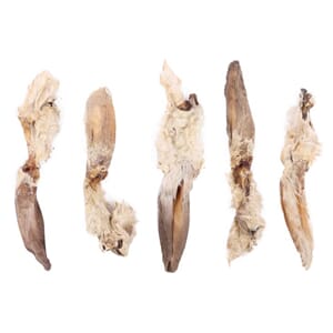 Nature snack rabbit ears with hair 200g