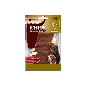 R`Hide rabbit wrapped sticks 6cm 15pk 100g