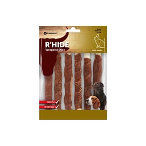 R`Hide Rabbit Wrapped Sticks 15mm, 15cm, 6 stk, 180gram