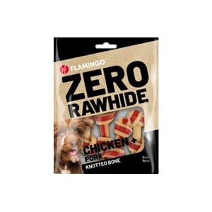 Zero Rawhide Knutebein m/Kylling og Svin 6cm 8stk 144g