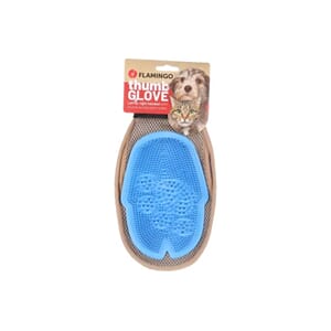 Grooming Glove Weva Taupe 27x16x2cm