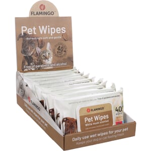 Universal Wipes Reini White Musk 40stk 18x16cm Display