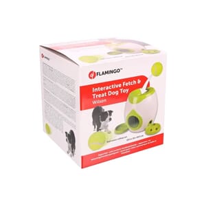 DT Wilson Interactive Fetch & Treat leke m/Tennis Ball 18cm
