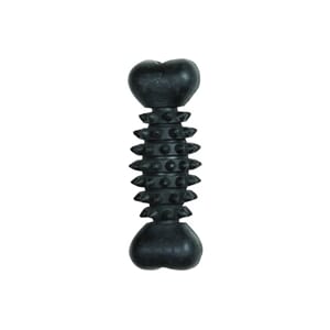 DT Gummi Gladiator Bone + Spikes L Sort 19cm
