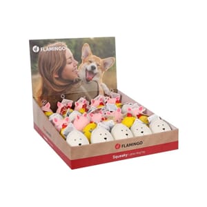 Hundeleke DT Dieto Latex Animals Ass. Display