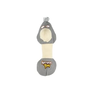 DT Natural Fun dumbbell bird 23cm grey/bege