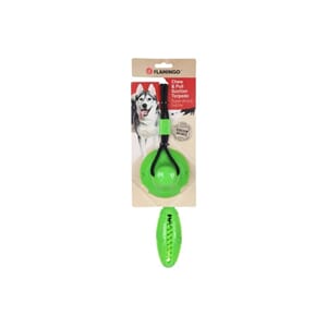 Hundeleke DT Klevo TPR Stick m/Suction Cup Grønn45cm