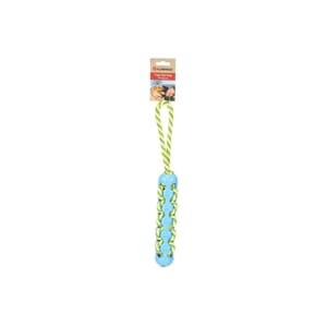 DT Tofla  Pull Rope m/TPR Stick Blue/Yellow 40x5x5cm