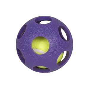DT TPR Dekla Ball m/ Tennis Ball Lilla 9cm