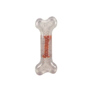 TPR Bone transpa chocolat flavour 8cm