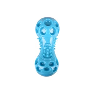 TPR wido squeak dumbell blue 14cm
