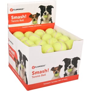 Tennis ball smash yellow 5cm, i display