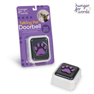 Hunger for Words Talking  Pet Doorbell