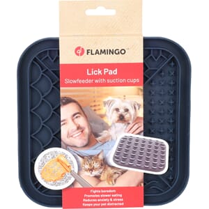 Slikkematte Tolo Mørk Blå 20x20cm