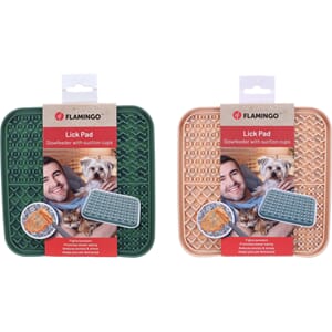 Slikkematte Vanti Ulike Farger 20x20cm