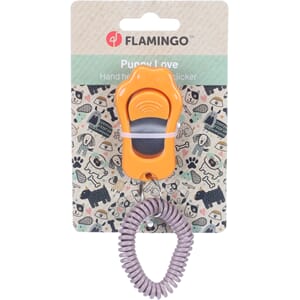 Clicker Puppy m/spiralsnor 6,5x4x2,5cm