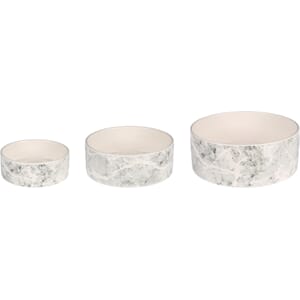 Hundeskål MarmiI Ceramic Grå Rund  16,5x6,5  900ml