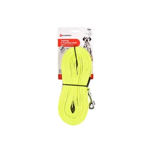 Training and tracking leash xeno fluvo yellow 10M 20mm