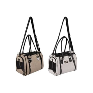 Transportbag tatjana light grey 37x24x31cm