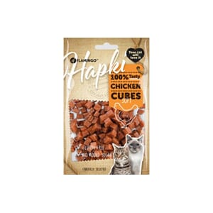 Hapki soft chicken cubes 85gr til katt