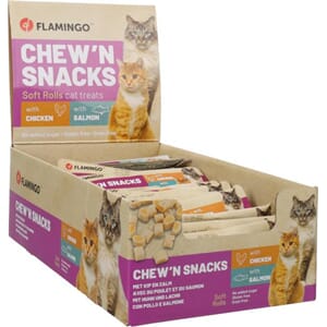 Chew`n Snacks Rolls m/ Chicken & Salmon 10gr