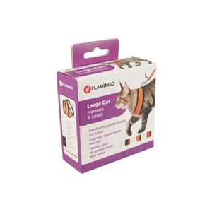 Kattesele Harms sett 120cm 15mm