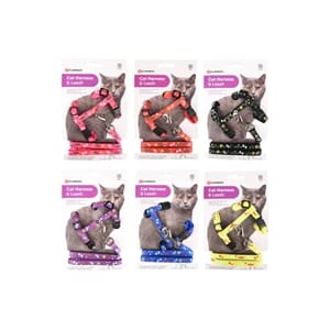 Kattesele party multi 25/35cm