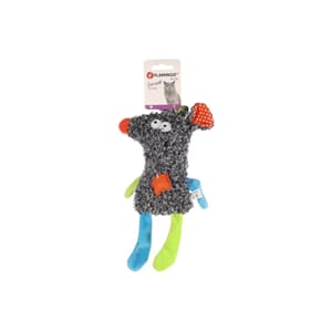 Katteleke Mouzo mus grå 31cm