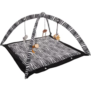 Zebra lekematte katt