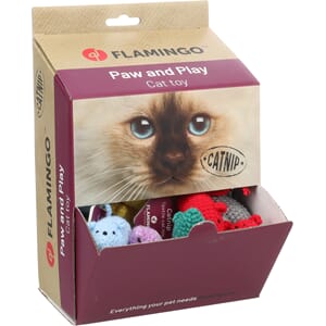 CT Woli Mouse div. farge 15cm ull i display