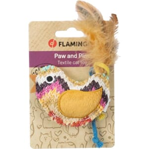 Katteleke Klora Fugl Flere farger 16x7x2cm