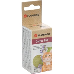 Toy Katti Catnip balls 4cm 2stk grønn